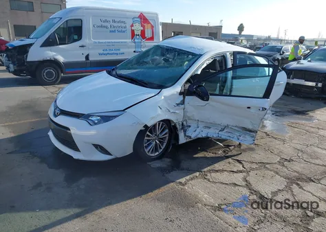 2015 Toyota Corolla Le Plus from USA, damaged, VIN 5YFBURHE9FP264365